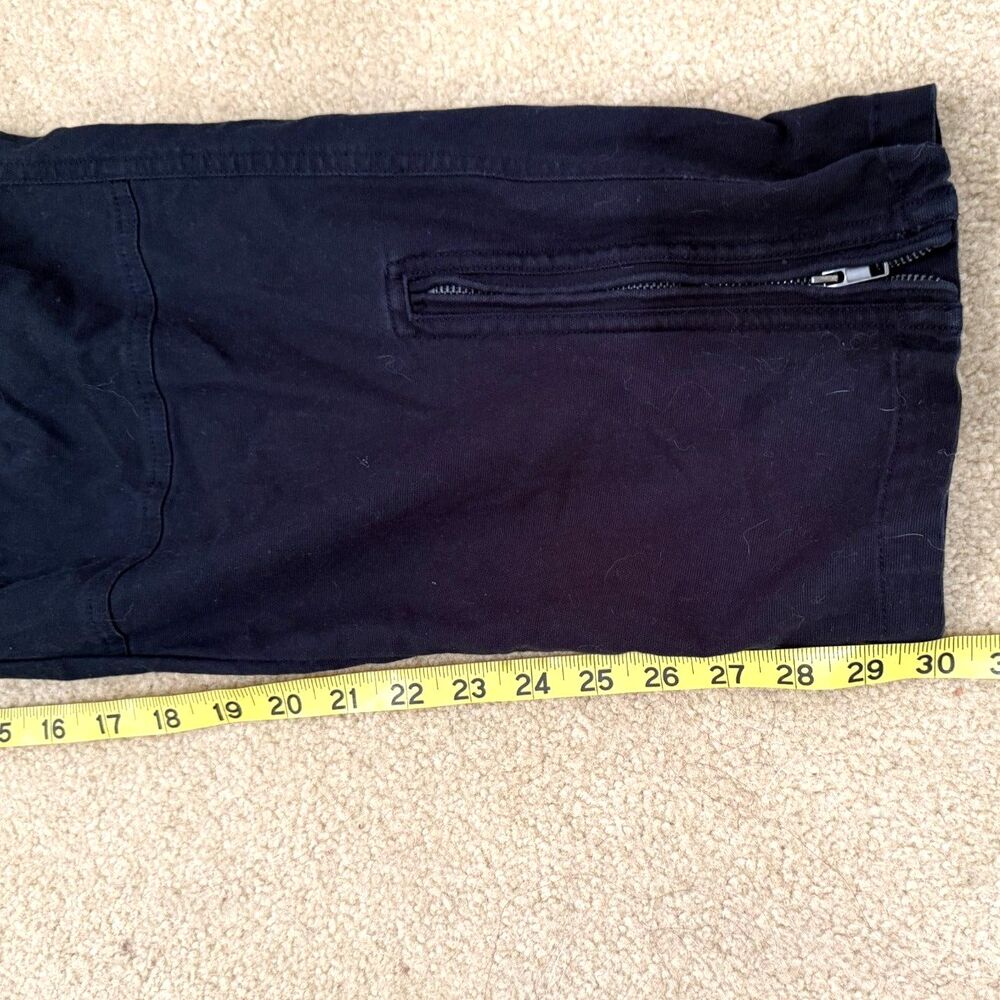 Men's Blue Tactical Pants Combat Cargo Military Casual Hiking 40x30 Zip Pockets - Picture 5 of 6